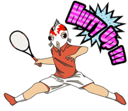 Tennis player Nishikigoi Type E1 sticker #15922236