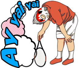 Tennis player Nishikigoi Type E1 sticker #15922247