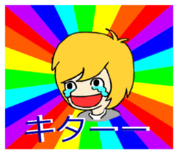 Blonde hair, a full throttle. sticker #15922333