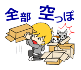 Blonde hair, a full throttle. sticker #15922365