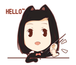 Natural black sticker #15922445