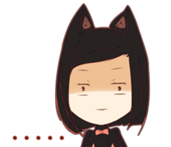 Natural black sticker #15922470