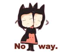 Natural black sticker #15922475