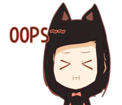 Natural black sticker #15922477