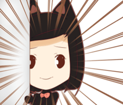 Natural black sticker #15922479