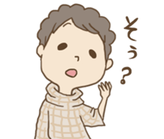 My pace mommy and daddy. sticker #15923102