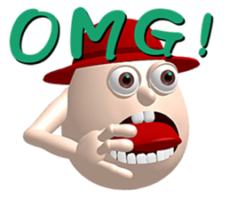 3D Egg Country part5: Joyful Chatting sticker #15923444