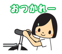 unicycle sticker #15923917