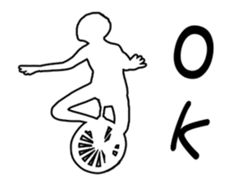 Variety of white dancers. sticker #15924004