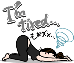 Let's YOGA! sticker #15924058