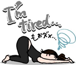 Let's YOGA! sticker #15924058