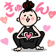 Let's YOGA! sticker #15924060