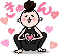 Let's YOGA! sticker #15924060