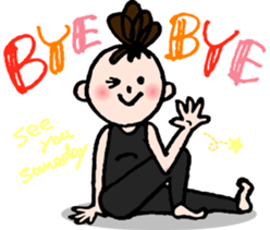 Let's YOGA! sticker #15924067