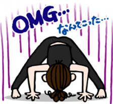 Let's YOGA! sticker #15924077