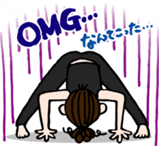 Let's YOGA! sticker #15924077