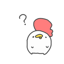 chickens and chicks by min sticker #15925038