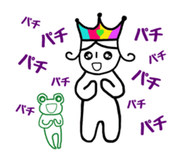 Mr. Yuruo of rainbow country 2 sticker #15925132