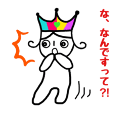 Mr. Yuruo of rainbow country 2 sticker #15925134