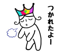 Mr. Yuruo of rainbow country 2 sticker #15925153