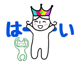 Mr. Yuruo of rainbow country 2 sticker #15925154