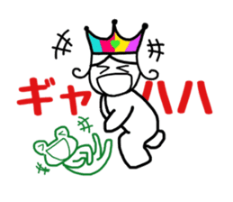 Mr. Yuruo of rainbow country 2 sticker #15925161