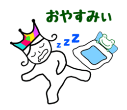 Mr. Yuruo of rainbow country 2 sticker #15925167