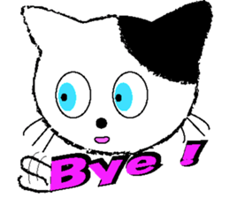 dinky cat sticker #15925236