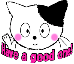 dinky cat sticker #15925238