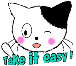 dinky cat sticker #15925241