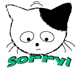 dinky cat sticker #15925247