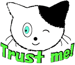 dinky cat sticker #15925252