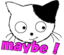 dinky cat sticker #15925255