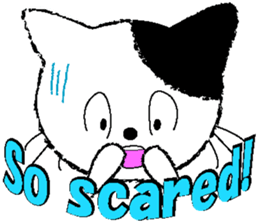 dinky cat sticker #15925267