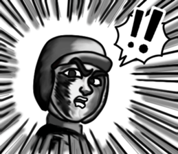 The inspector who wore a "mask" sticker #15925433