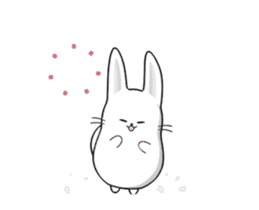 Space Rabbit So Cute sticker #15925944