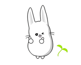 Space Rabbit So Cute sticker #15925952