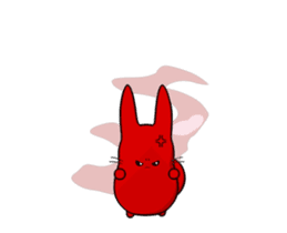Space Rabbit So Cute sticker #15925958