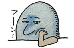 dolphin with hand sticker #15926015