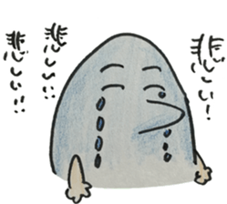 dolphin with hand sticker #15926029