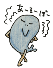 dolphin with hand sticker #15926035