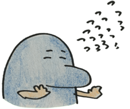 dolphin with hand sticker #15926039