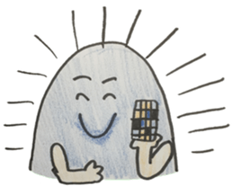 dolphin with hand sticker #15926048