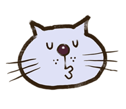 Cats that love singing sticker #15926170