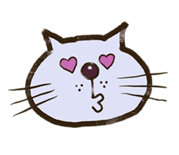 Cats that love singing sticker #15926173
