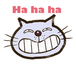 Cats that love singing sticker #15926175