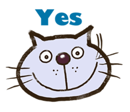 Cats that love singing sticker #15926179