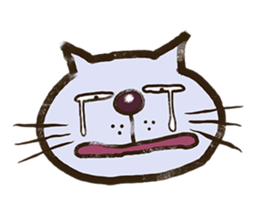 Cats that love singing sticker #15926184