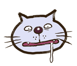 Cats that love singing sticker #15926196