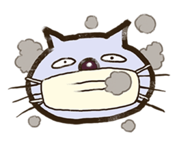 Cats that love singing sticker #15926197
